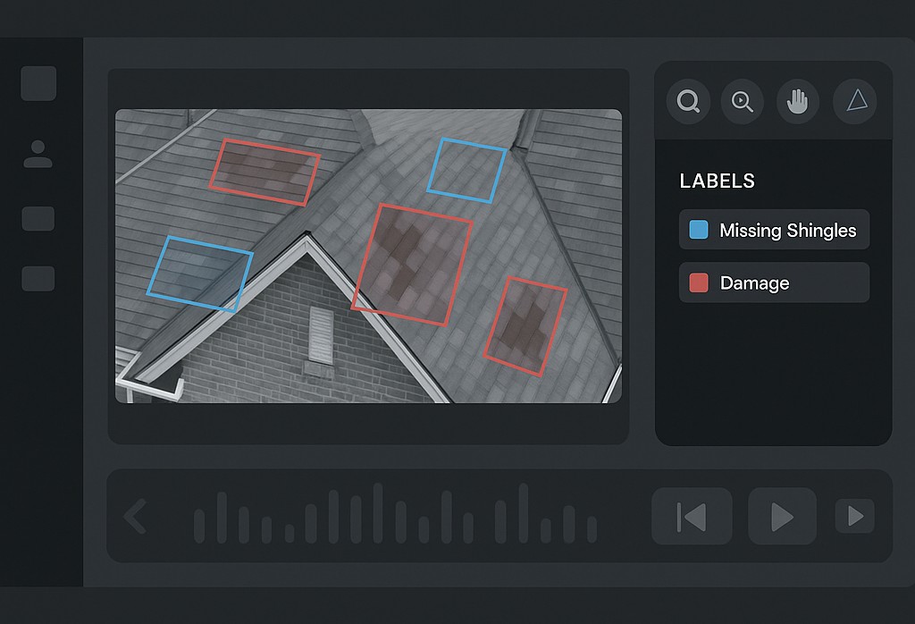 Roof Damage Annotation - Prudent Partners